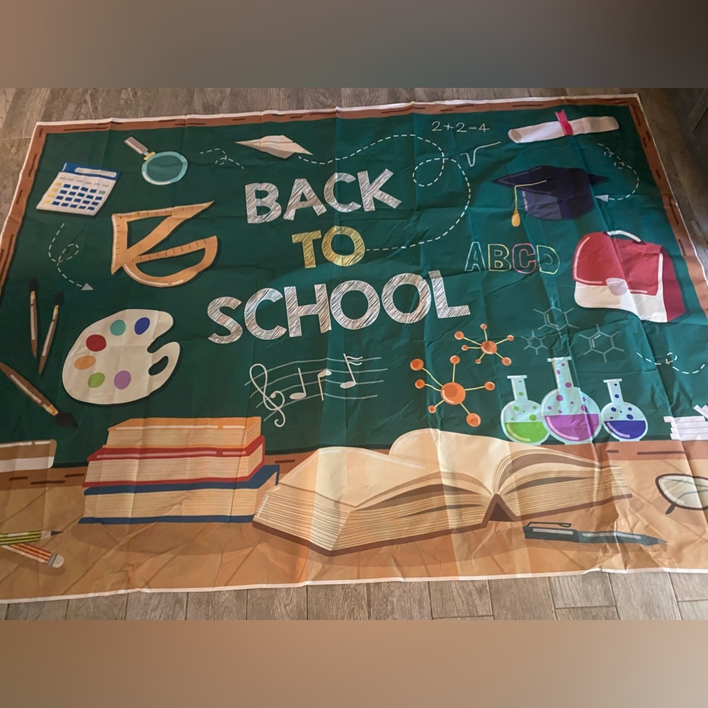 Back to school back drop (M138)